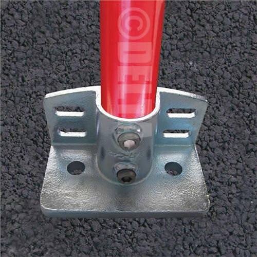 Tube Clamps - Base Flange With Kick Plate (48.3mm) 247D