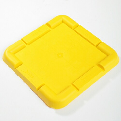 Tredder Plates - Use with Scaffolding Base Jacks - Yellow (Single)