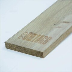 1.8m (6ft) Tanalised Timber Board