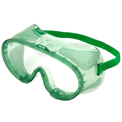 Safety Goggles, Clear Lens - Pack of 10