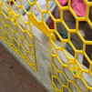 Yellow Plastic Brick Guard System - HEXGUARD 200 Packs