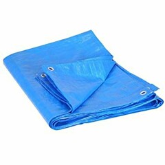 4.5m X 6.0m Contractor Tarpaulin, Blue