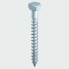TIMCO Coach Screw BZP - 8.0 X 100 (Box of 50)