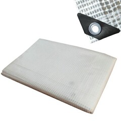 Tarpmaster Clear Heavy Duty Tarpaulin 170GSM - 3m x 4m