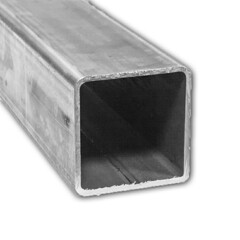 1m Box Section Galvanised Steel Square Tube 40x40x2.5mm