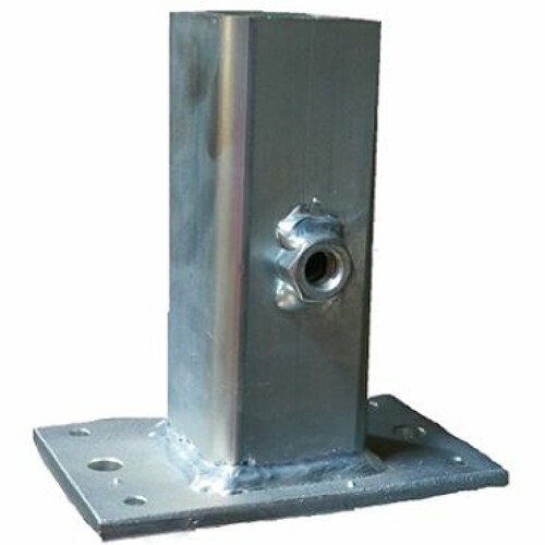 Post Support Bracket Edge Protection Fixing - Lockable