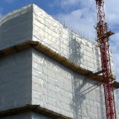 TS62/TS63 Powerclad Flame Retardant Scaffold Sheeting 2m x 45m