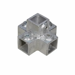 Square 4 Way Cross 158-B (25mm)