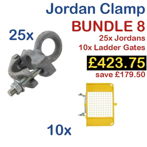 Jordan Safety Clamp BUNDLE 8