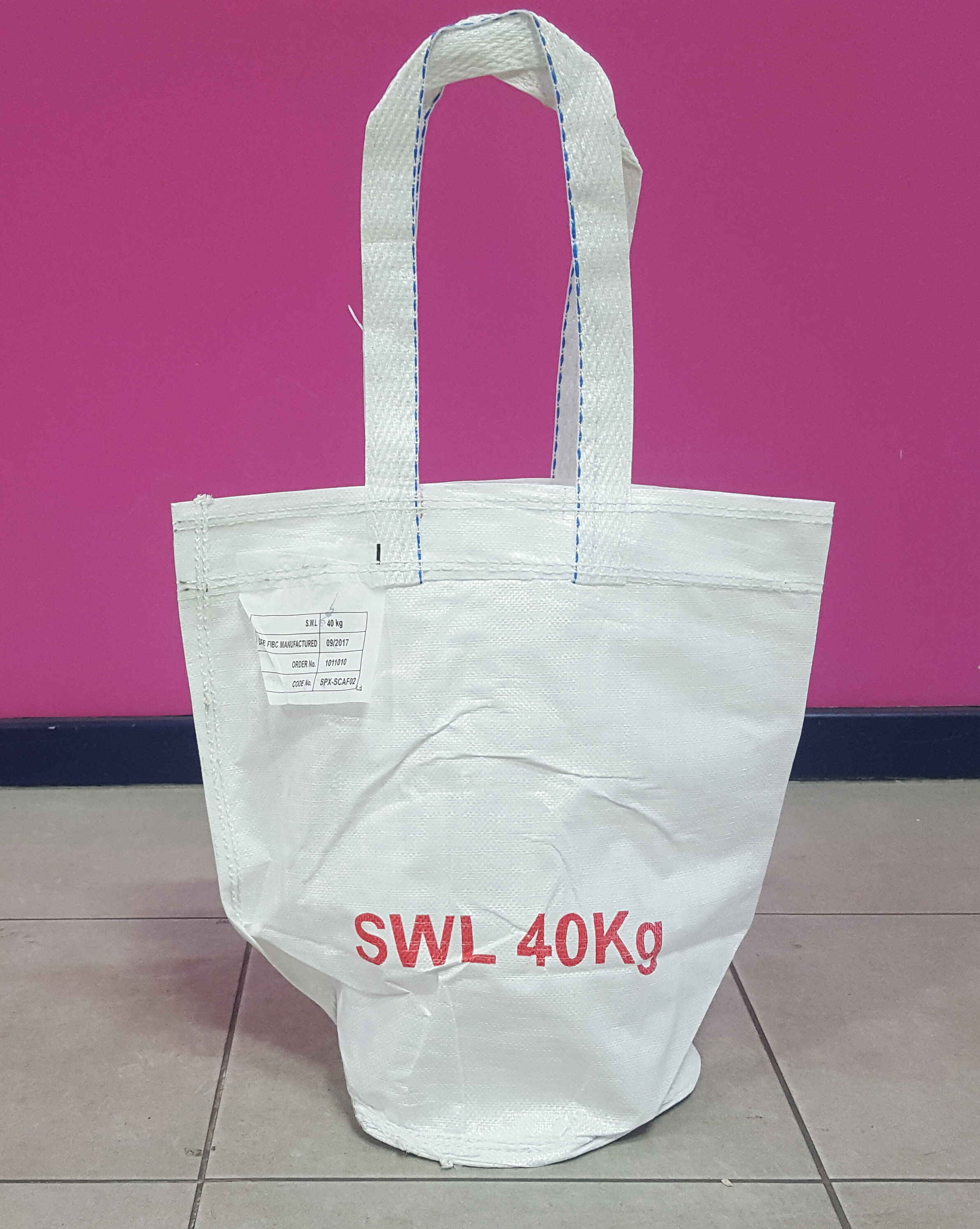 Scaffold Fitting Bag 30kg SWL